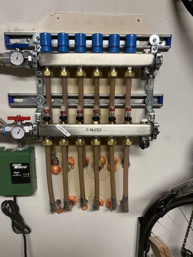 Plumber performing Leak Detection at a residential property in Cottleville